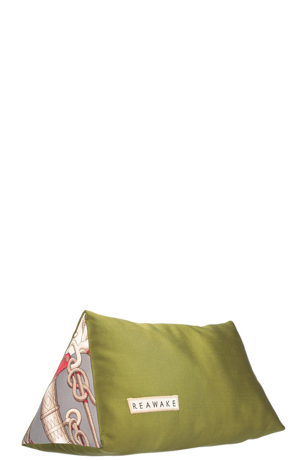 REAWAKE ATELIER Hermès Kelly 32 Shaper Green
