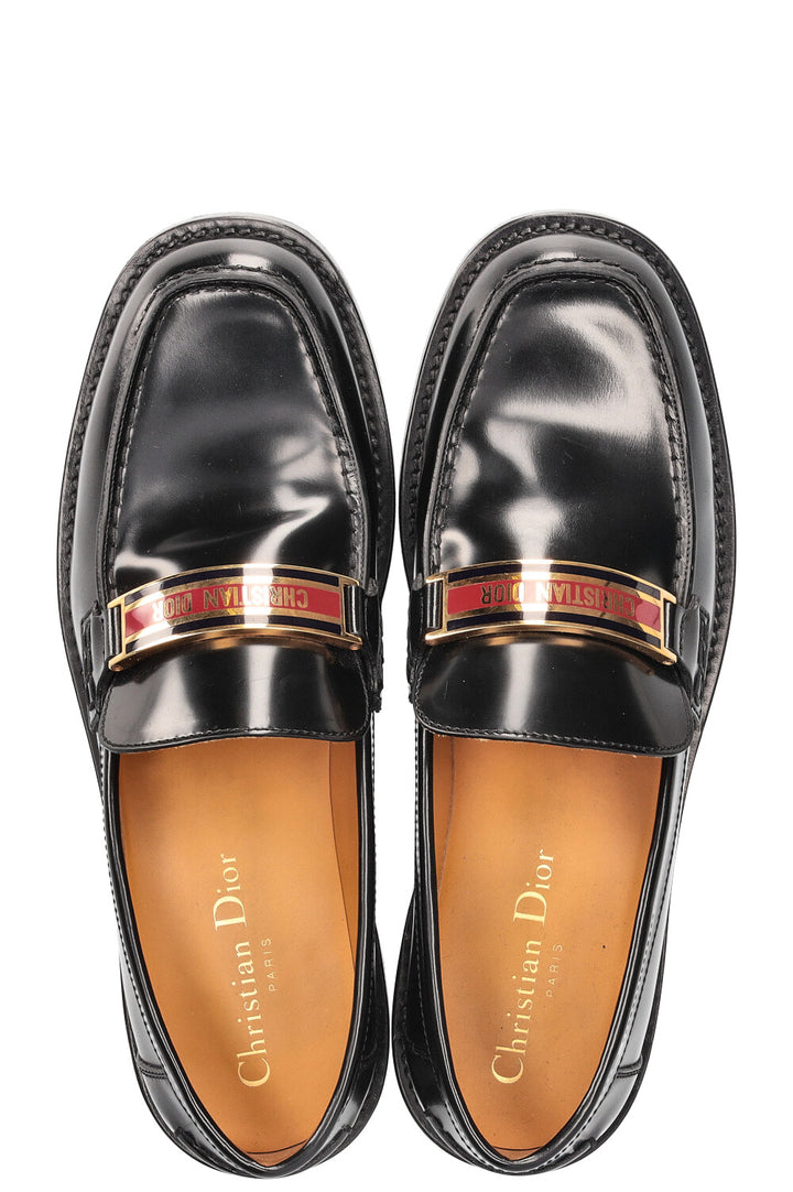 CHRISTIAN DIOR Code Flats Black