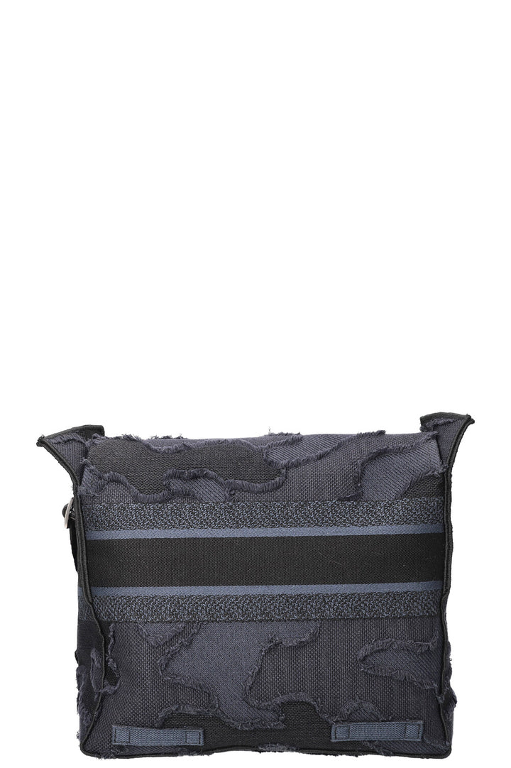 CHRISTIAN DIOR Diorcamp Messenger Toile Camouflage Marine &amp; Noir