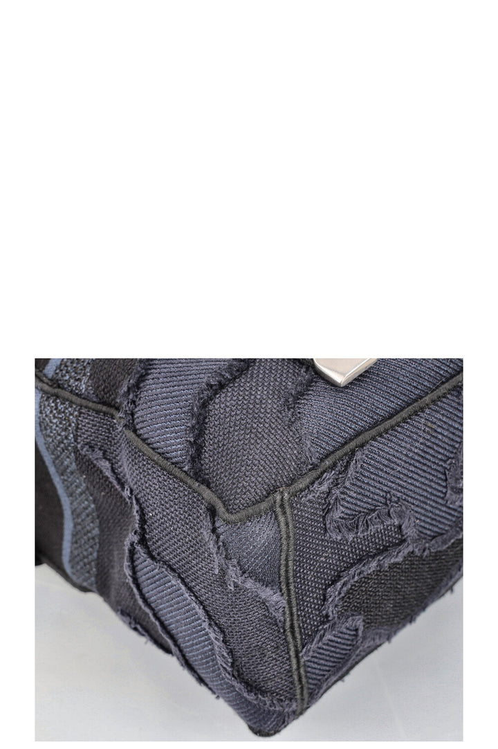 CHRISTIAN DIOR Diorcamp Messenger Toile Camouflage Marine &amp; Noir