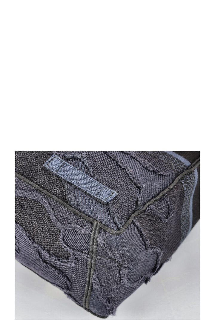 CHRISTIAN DIOR Diorcamp Messenger Toile Camouflage Marine &amp; Noir