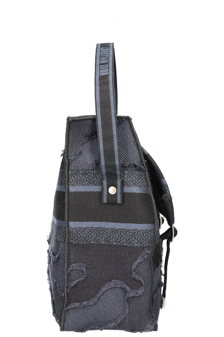 CHRISTIAN DIOR Diorcamp Messenger Toile Camouflage Marine &amp; Noir