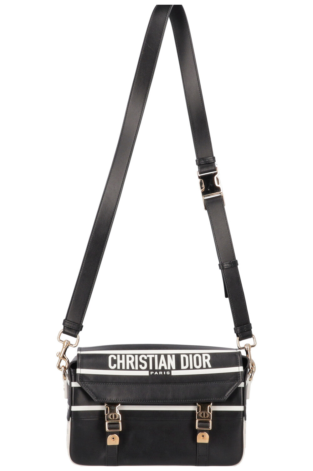 CHRISTIAN DIOR Diorcamp Cruise Crossbody Bag Black