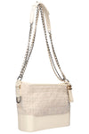 CHANEL Gabrielle Bag Tweed White