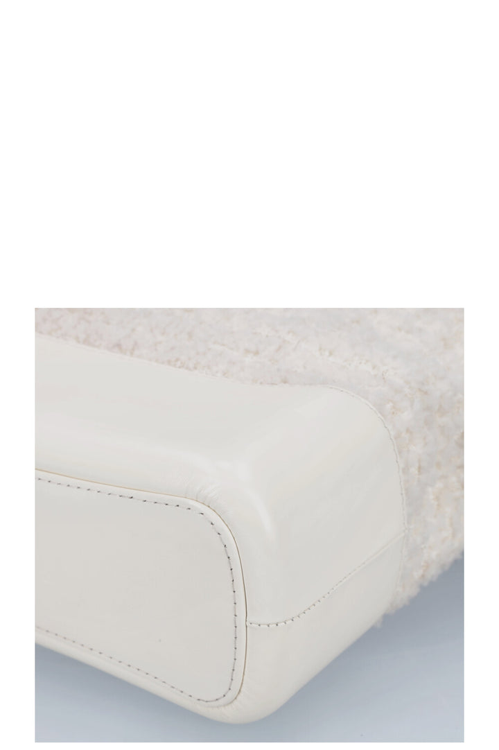 CHANEL Gabrielle Bag Tweed White