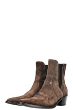 CELINE Boots Suede Green