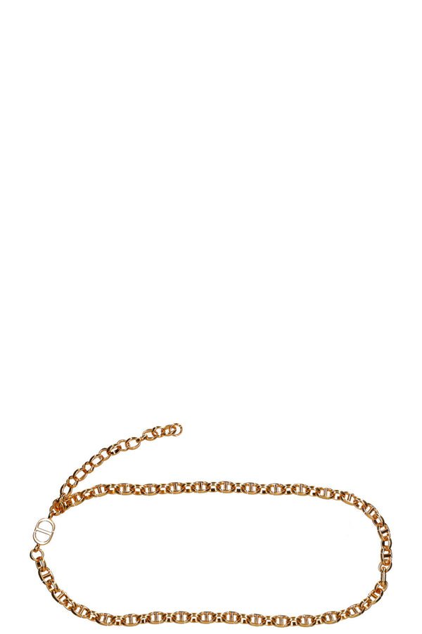 CHRISTIAN DIOR Ceinture chaîne logo Or