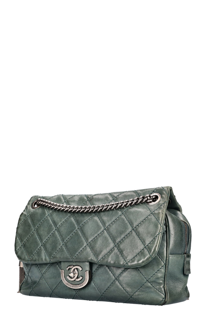 CHANEL Paris-Edinburgh Coco Sporran Flap Bag Quilted Calfskin