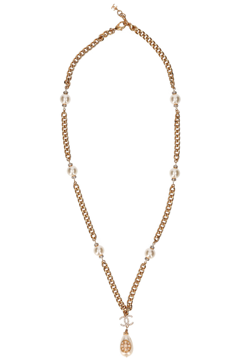 CHANEL Pearl Necklace 2020 Gold