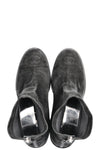 CHANEL Boots Suede Black