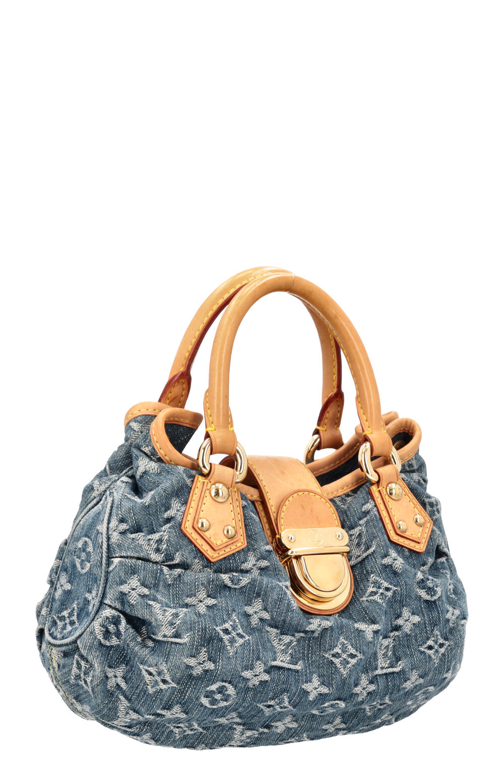 LOUIS VUITTON Pleaty Bag Denim MNG