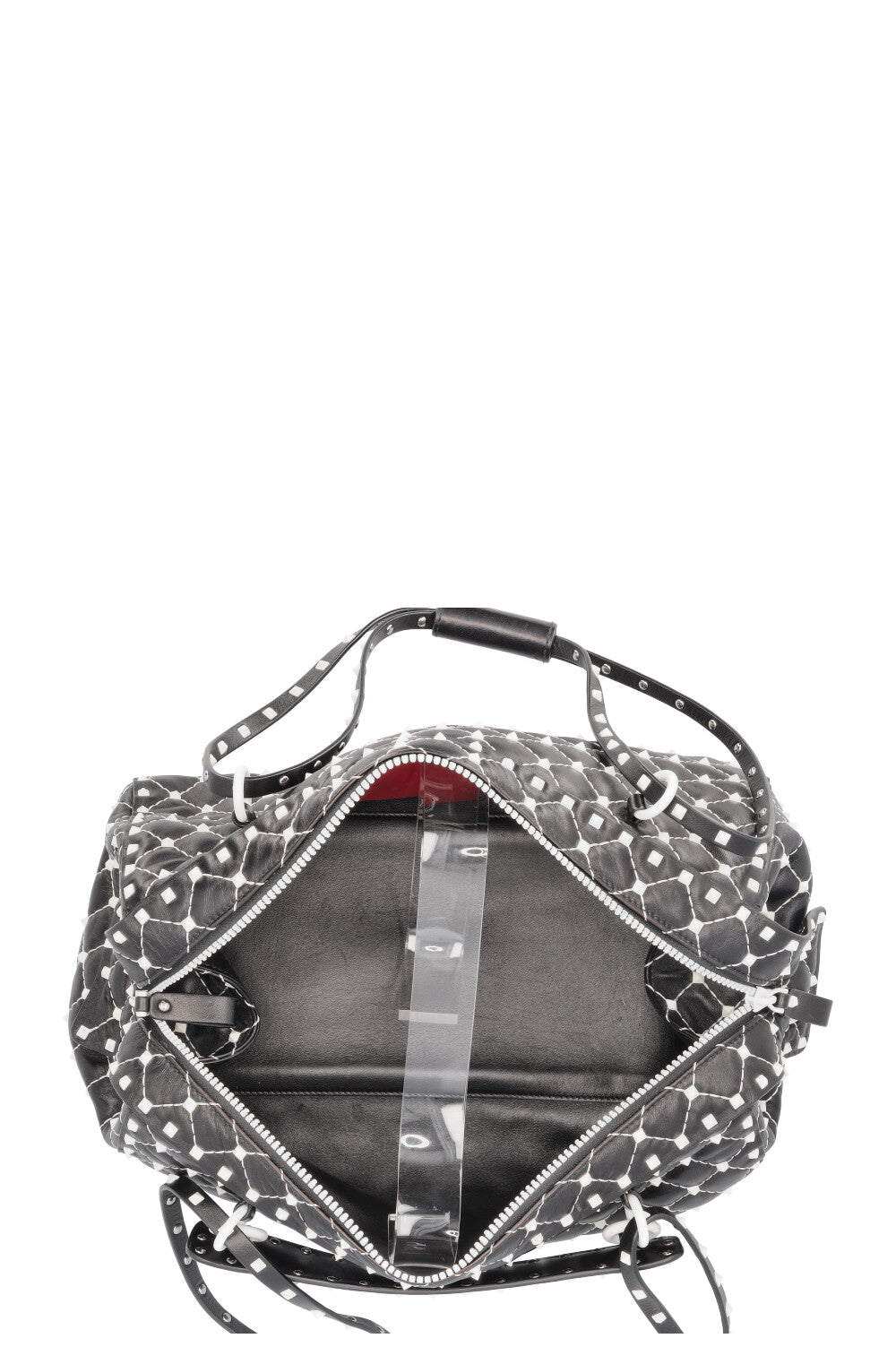 VALENTINO◆Medium Duffle Rockstud レザーバッグ valentino-beige-medium-