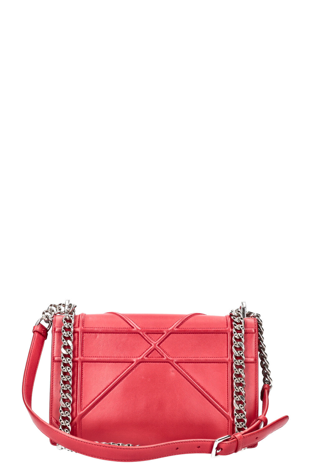 CHRISTIAN DIOR Diorama Medium Crossbody Bag Red