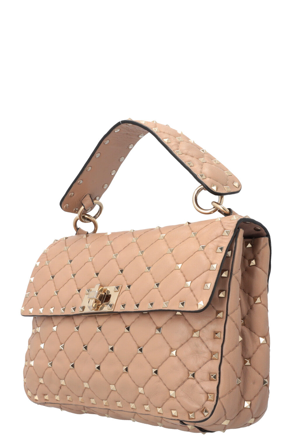 VALENTINO Rockstud Spike Crossbody Bag Powder