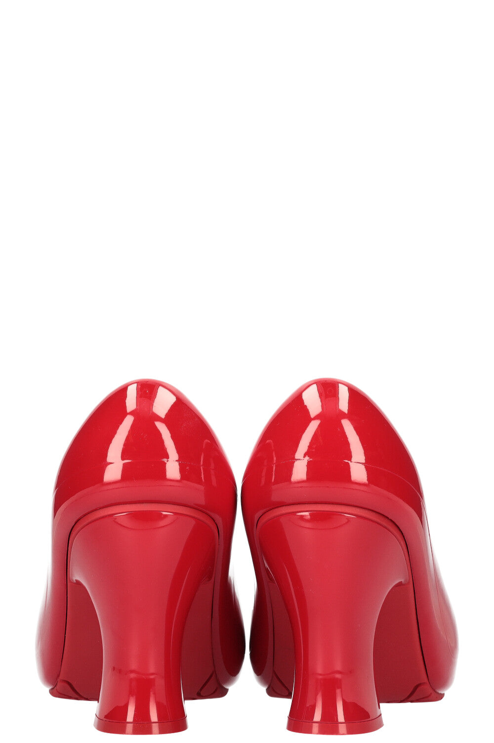 LOEWE Comic Lacquered Pump Light Foam Red