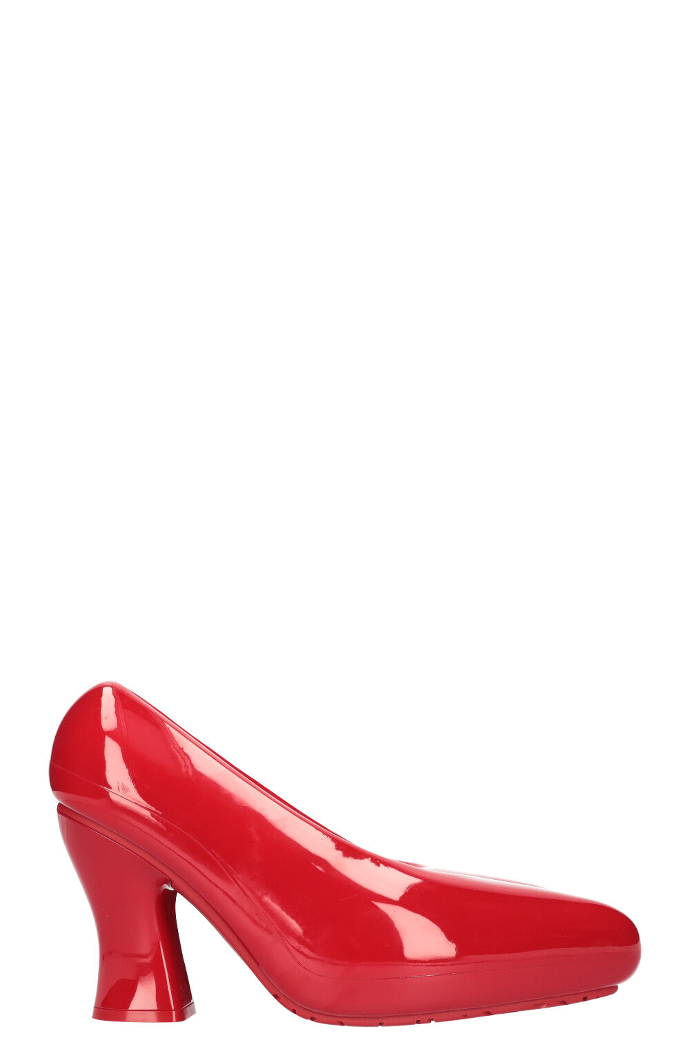 LOEWE Comic Lacquered Pump Light Foam Red