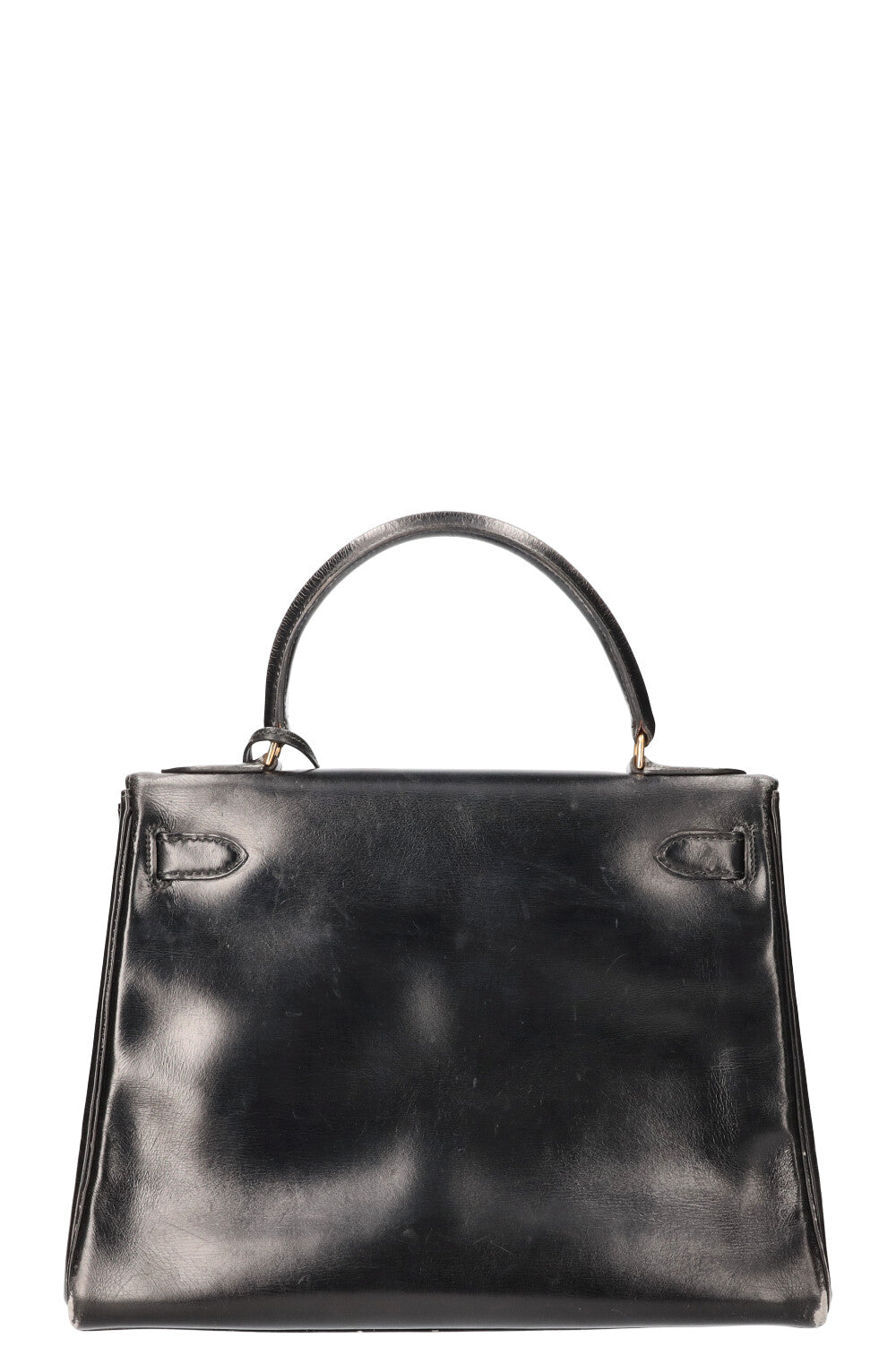 HERMÈS Kelly 28 Box Retourne Black