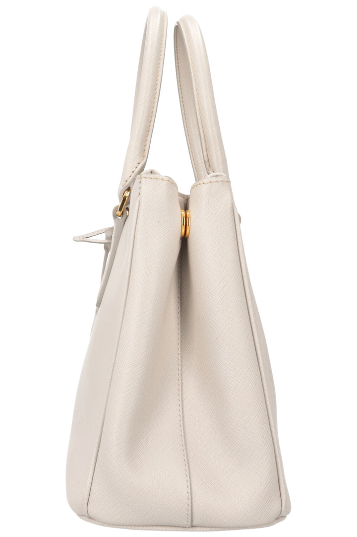 PRADA Galleria Bag Small Saffiano Grey