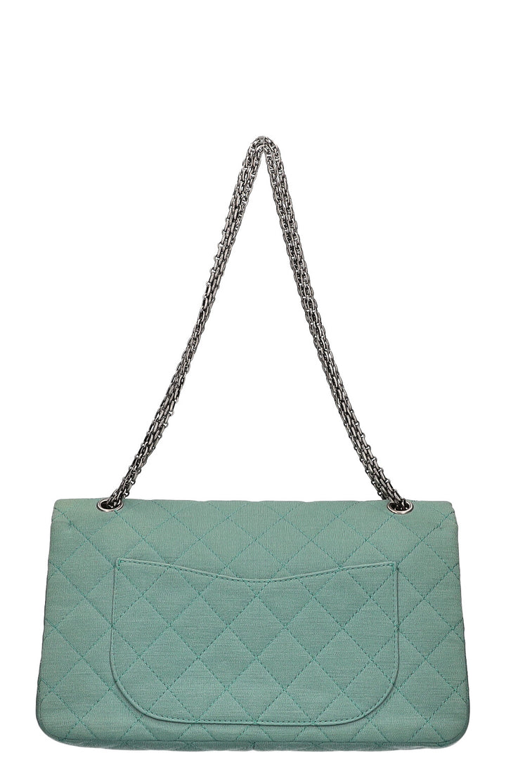 CHANEL 2.55 Bag Large Jersey Green