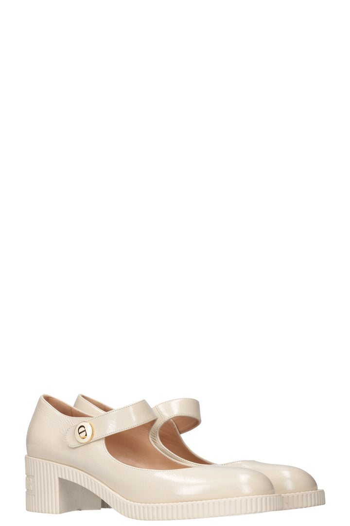 CHRISTIAN DIOR Talons D-Doll Blanc
