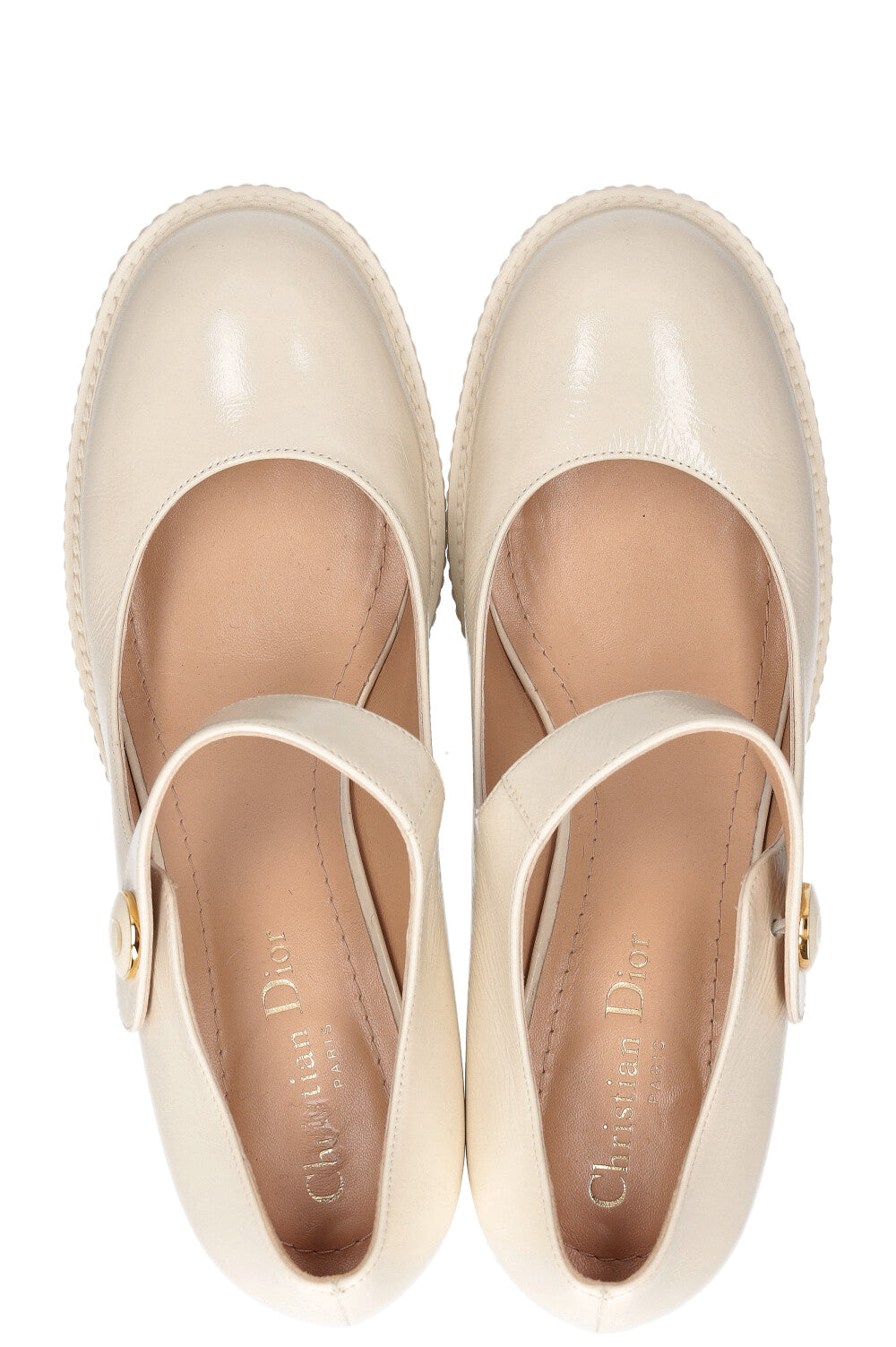 CHRISTIAN DIOR D-Doll Heels White