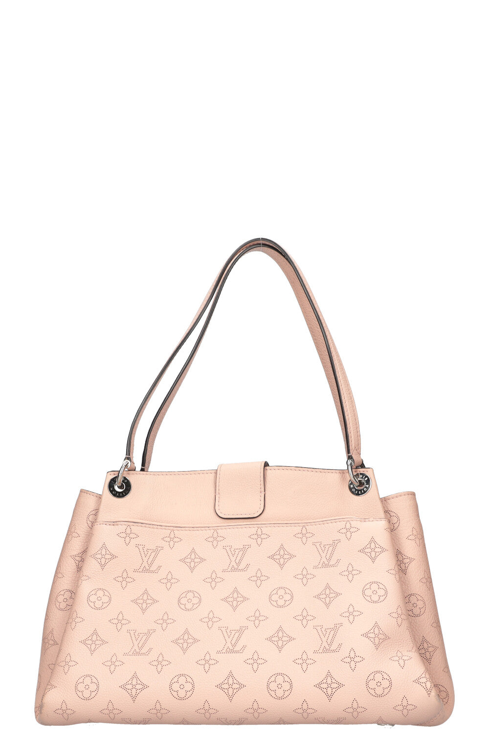 Louis Vuitton Galet Perforated Mahina Calfskin Leather Sevres Shoulder in  2023