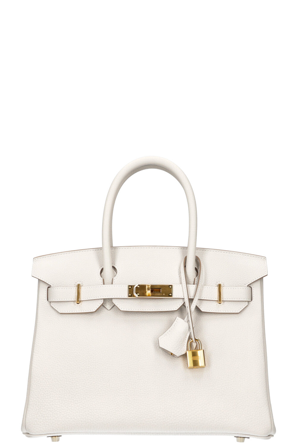 HERMÈS Birkin 30 Togo Gris Pale 