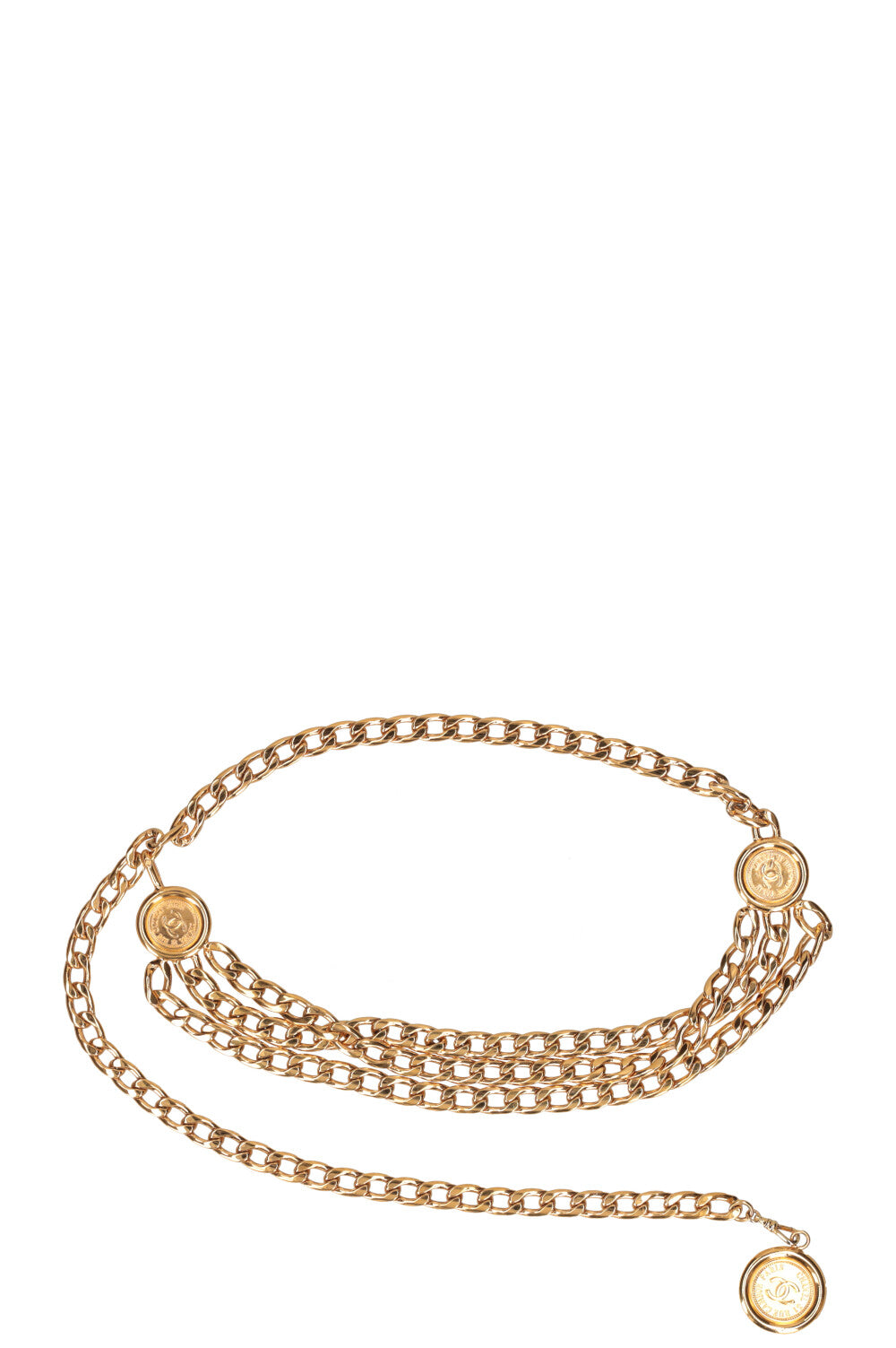 CHANEL Belt Chain Gold