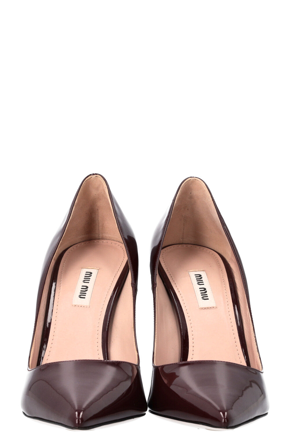 靴 miumiu round toe enamel high heels Miu Miu Black Patent Leather Curved Heel Open Toe Vernice