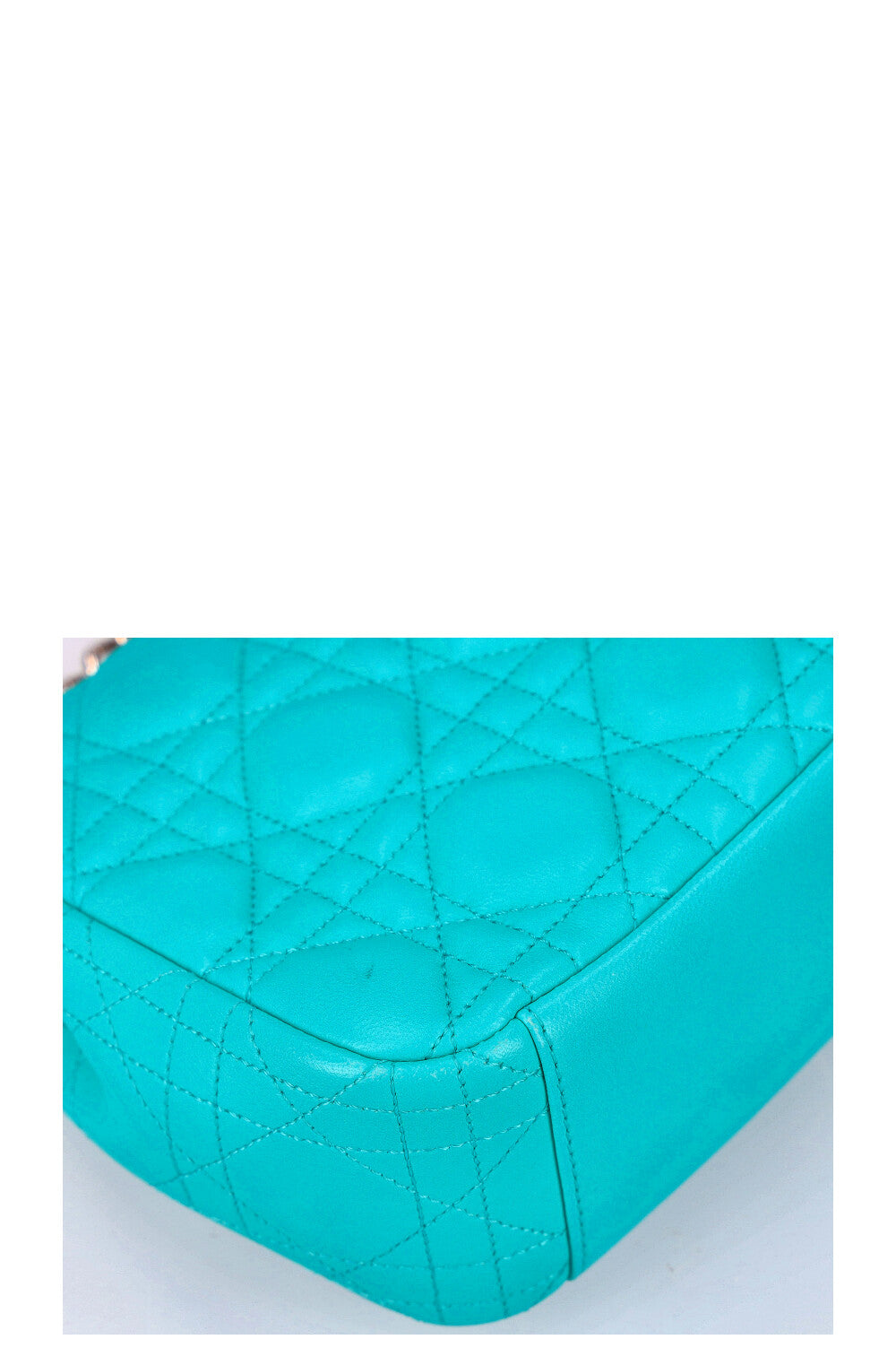 CHRISTIAN DIOR Miss Dior Small Shoulder Bag with Wallet Turquoise