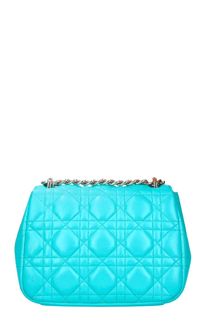 CHRISTIAN DIOR Miss Dior Small Shoulder Bag with Wallet Turquoise