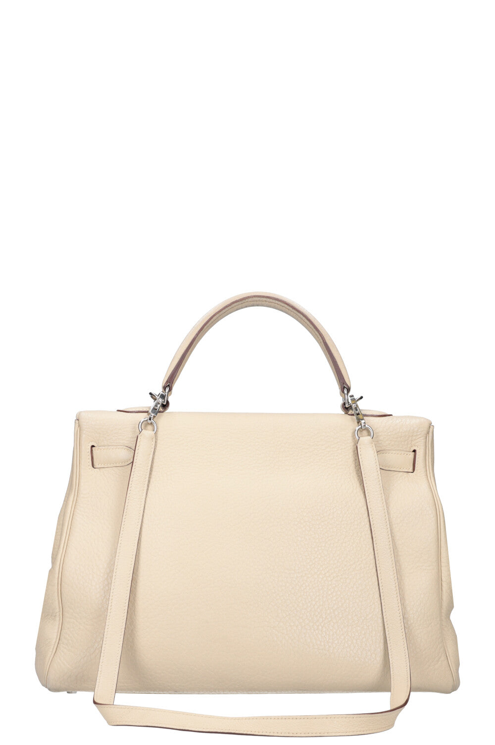 HERMÈS Kelly Retourne 35 Togo Beige