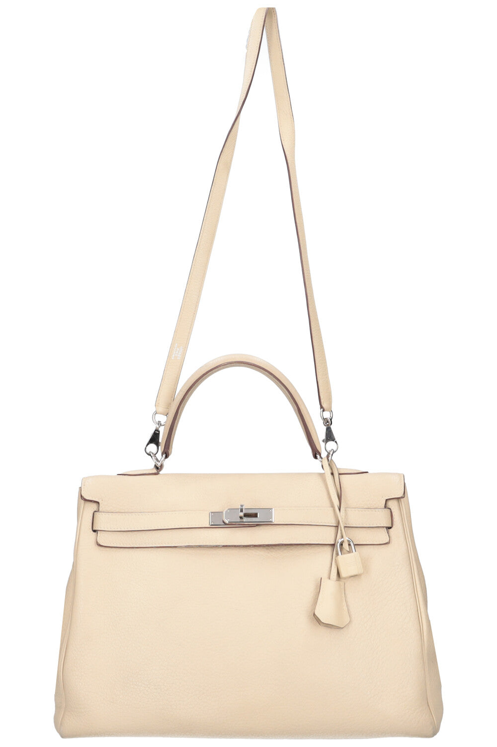 HERMÈS Kelly Retourne 35 Togo Beige