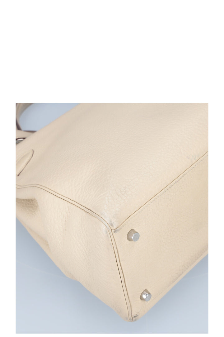 HERMÈS Kelly Retourne 35 Togo Beige