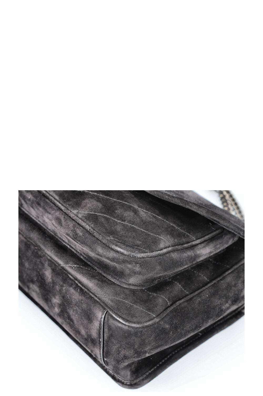 SAINT LAURENT Sac Niki Medium Daim Noir