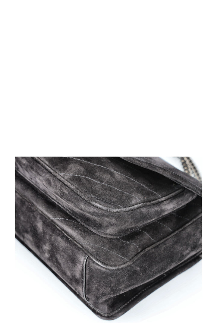 SAINT LAURENT Sac Niki Medium Daim Noir