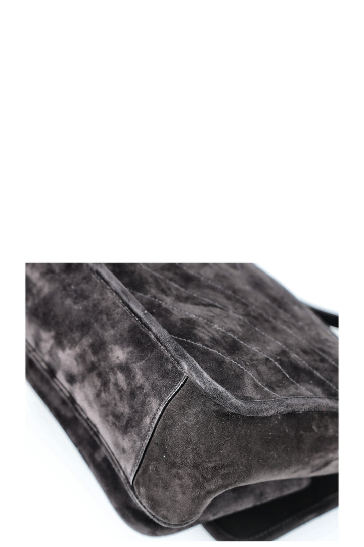 SAINT LAURENT Sac Niki Medium Daim Noir