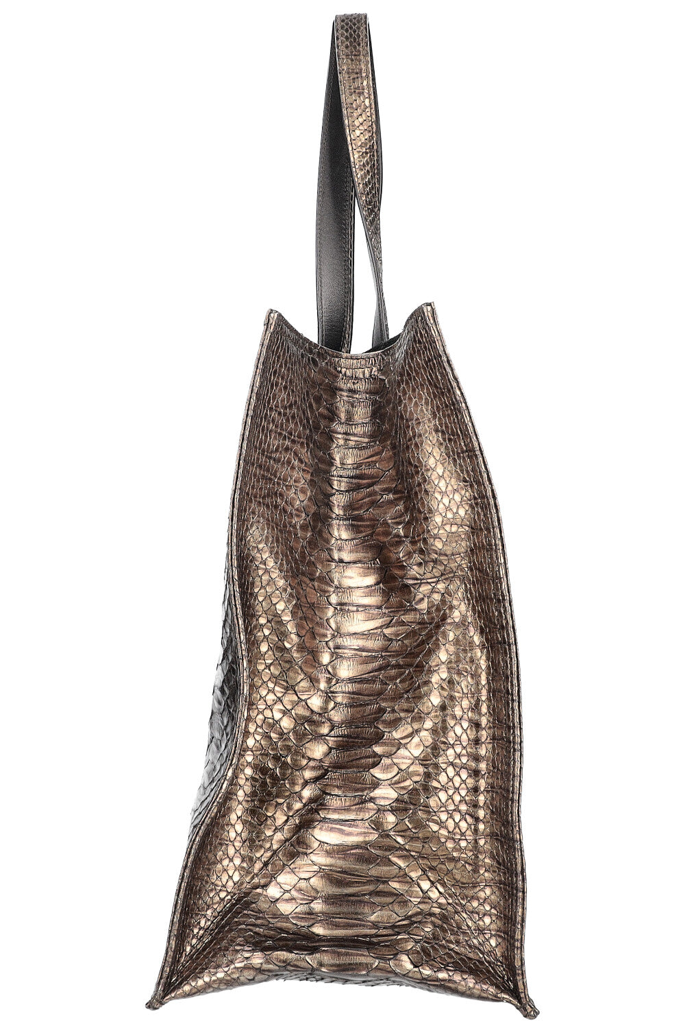 YSL Python Print Tote Bag Metallic – REAWAKE