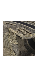 CHRISTIAN DIOR Large Book Tote Camouflage Embroidered Green