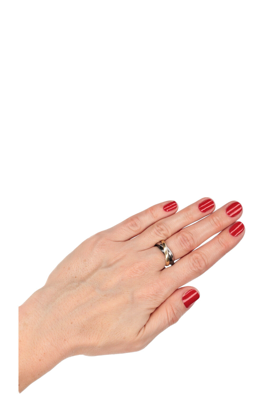 CARTIER Bague Trinity SM Or Céramique – REAWAKE