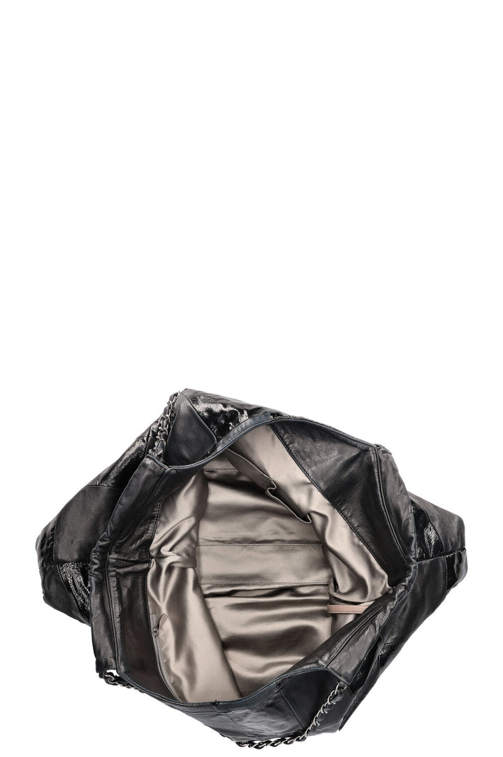 CHANEL Brooklyn Cabas Patchwork Noir