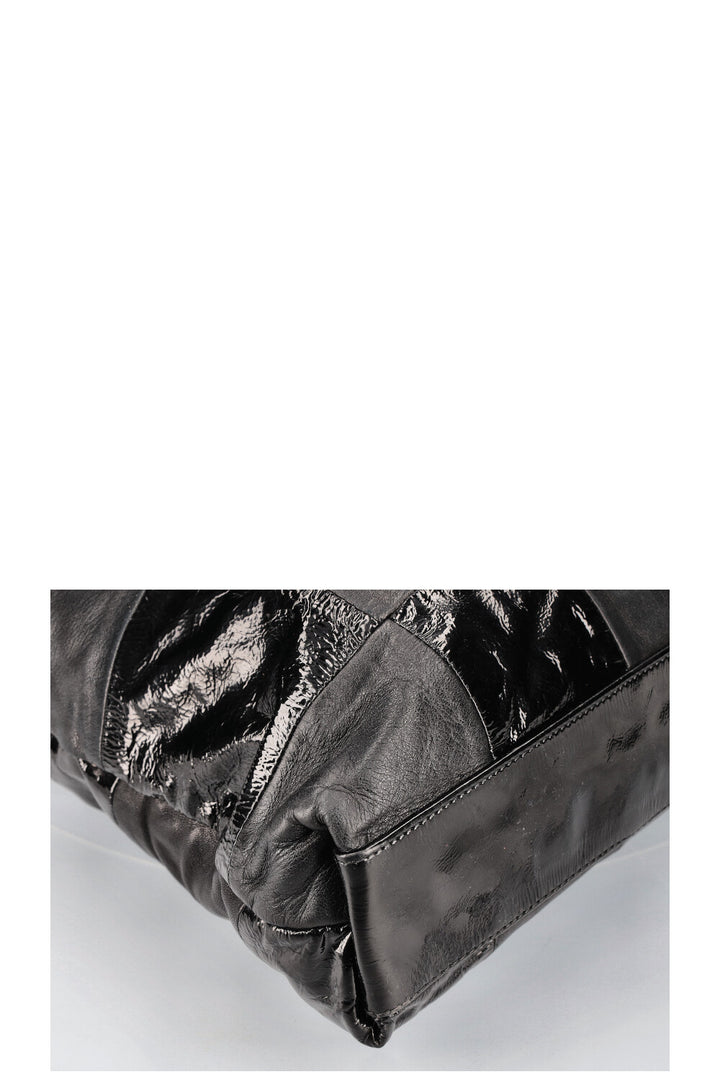 CHANEL Brooklyn Cabas Patchwork Noir
