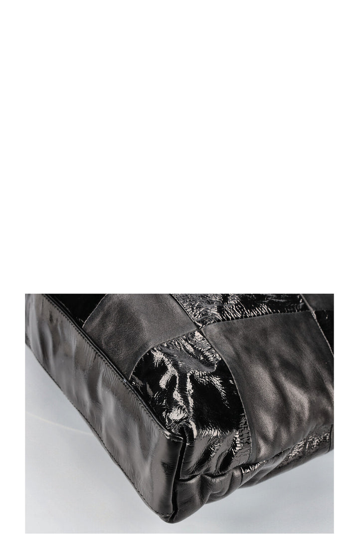 CHANEL Brooklyn Cabas Patchwork Noir