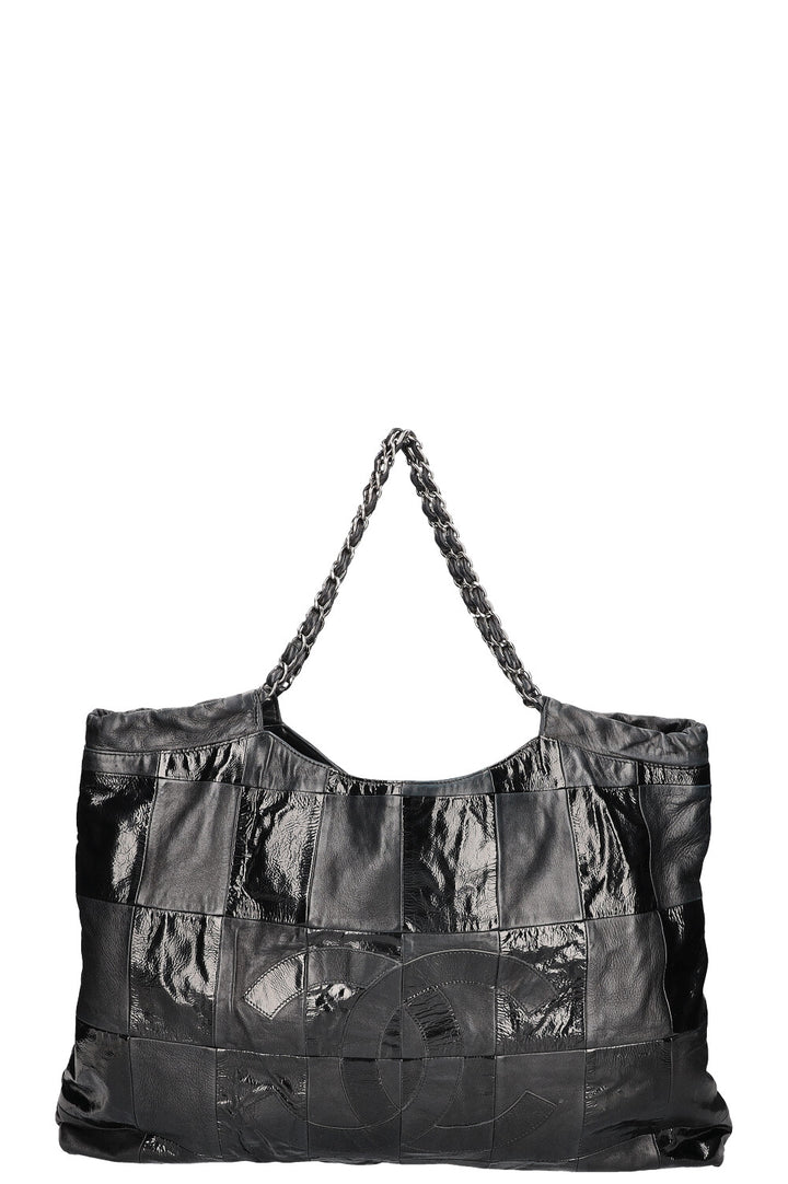 CHANEL Brooklyn Cabas Patchwork Noir