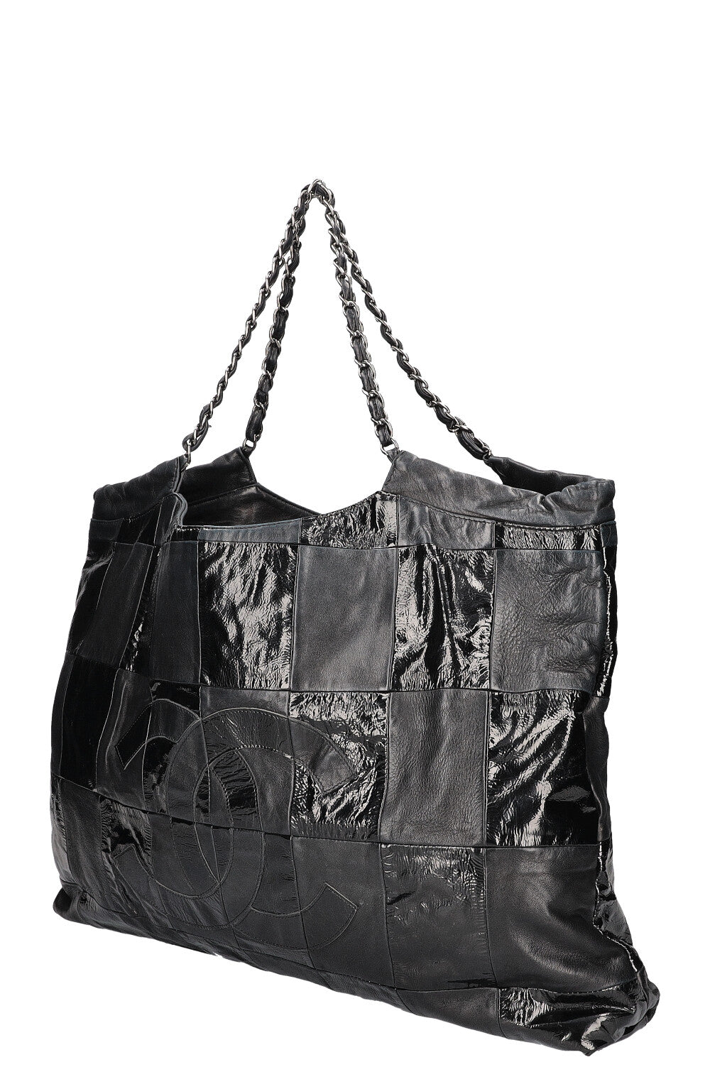 CHANEL Brooklyn Cabas Patchwork Noir