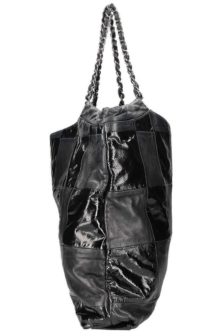 CHANEL Brooklyn Cabas Patchwork Noir
