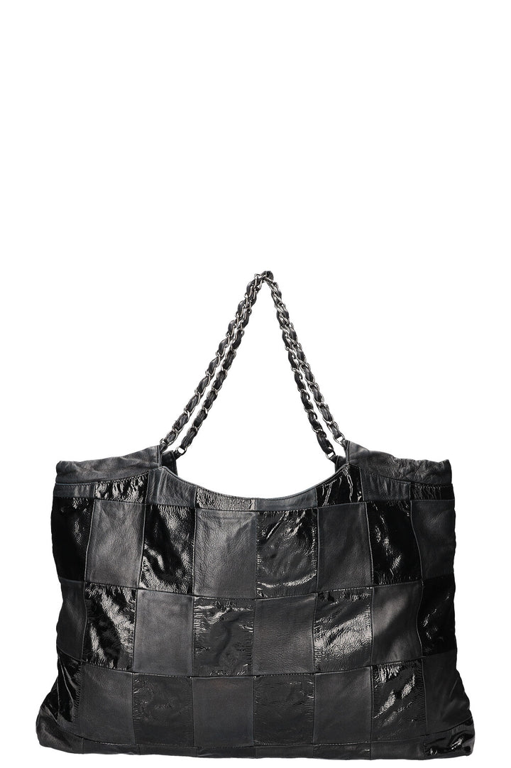 CHANEL Brooklyn Cabas Patchwork Noir