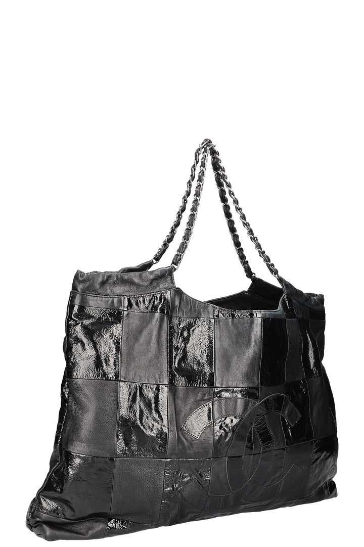 CHANEL Brooklyn Cabas Patchwork Noir
