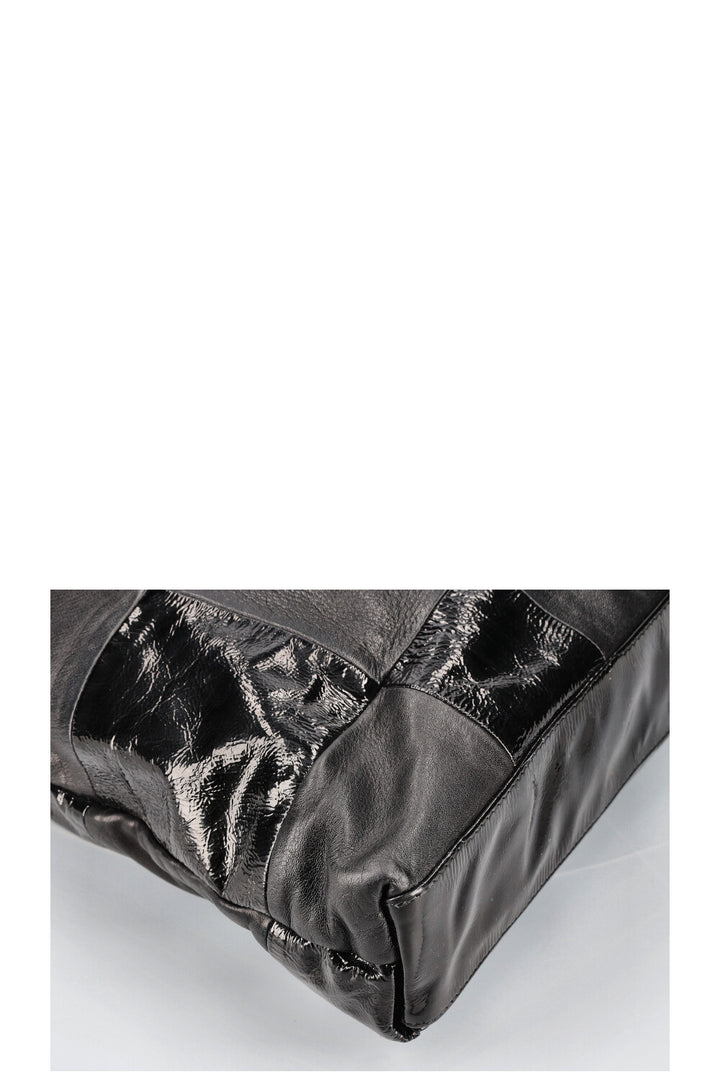 CHANEL Brooklyn Cabas Patchwork Noir