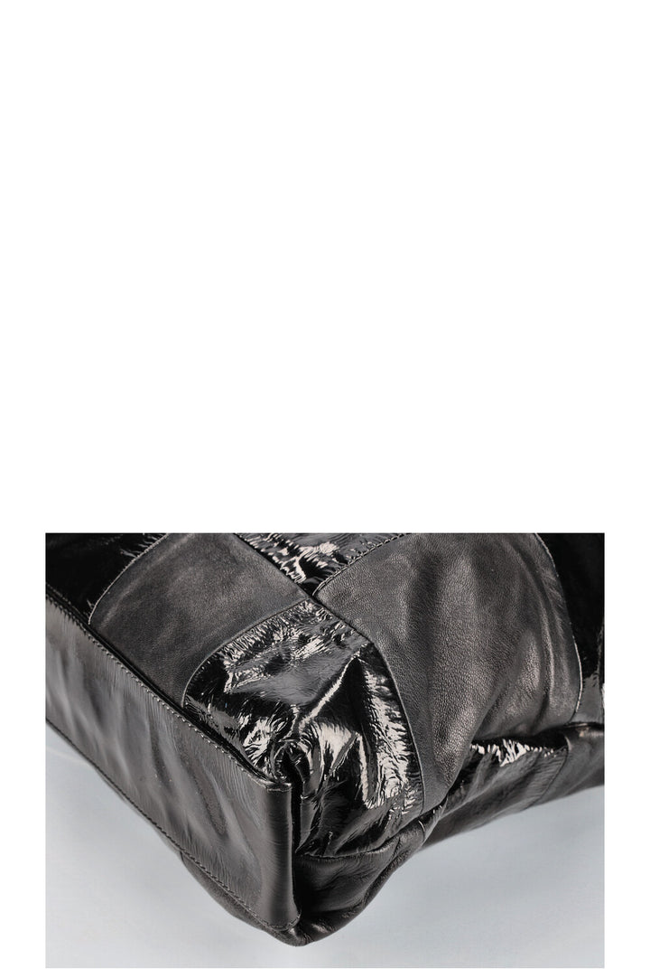 CHANEL Brooklyn Cabas Patchwork Noir